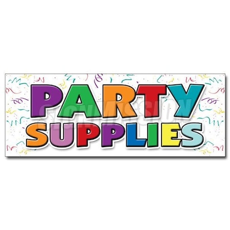 PARTY SUPPLIES DECAL Sticker Birthday New Year Retirement Decoration